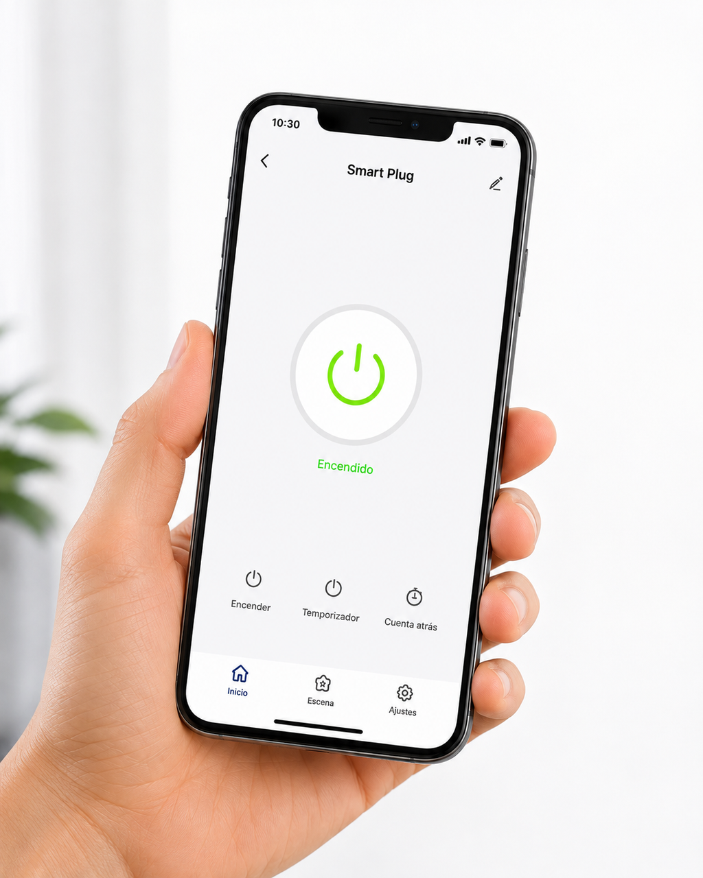 Enchufe Inteligente WiFi 16A – Control por App y Voz